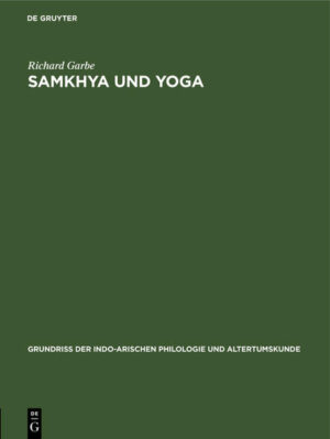 Samkhya und Yoga | Richard Garbe