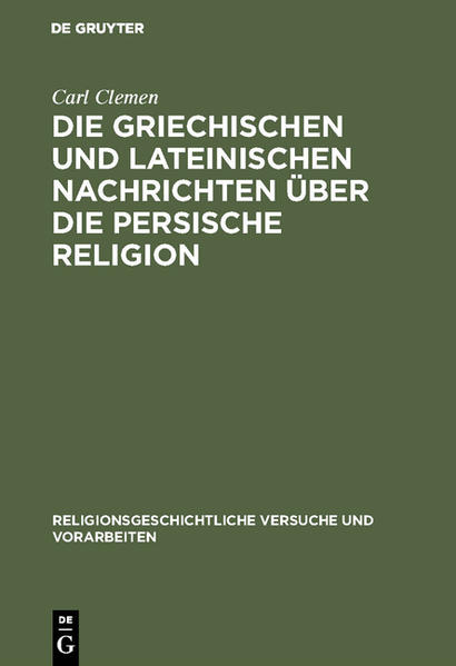 Die Herausforderung religionsgeschichtlicher Forschung besteht darin, die Erschließung von Quellen in ihren Kontexten und ihre theoriegeleitete Erklärung mit einer historisch-kritischen Reflexion der Wissensproduktion selbst zu verknüpfen. Die Reihe Religionsgeschichtliche Versuche und Vorarbeiten (RGVV) will dieser Komplementarität von historischer Kontextualisierung, theoretischer Verdichtung und disziplinärer Positionierung Rechnung tragen. Studien zu kulturspezifischen Sachzusammenhängen stehen neben vergleichenden Arbeiten, in Form von Monographien oder thematisch fokussierten Sammelbänden.