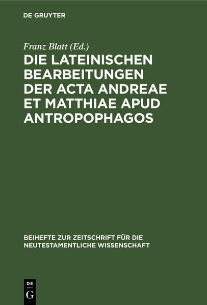 Die Reihe Beihefte zur Zeitschrift für die neutestamentliche Wissenschaft (BZNW) ist eine der renommiertesten internationalen Buchreihen zur neutestamentlichen Wissenschaft. Seit 1923 publiziert sie wegweisende Forschungsarbeiten zum frühen Christentum und angrenzenden Themengebieten. Die Reihe ist historisch-kritisch verankert und steht neuen methodischen Ansätzen, die unser Verständnis des Neuen Testaments befördern, gleichfalls offen gegenüber.