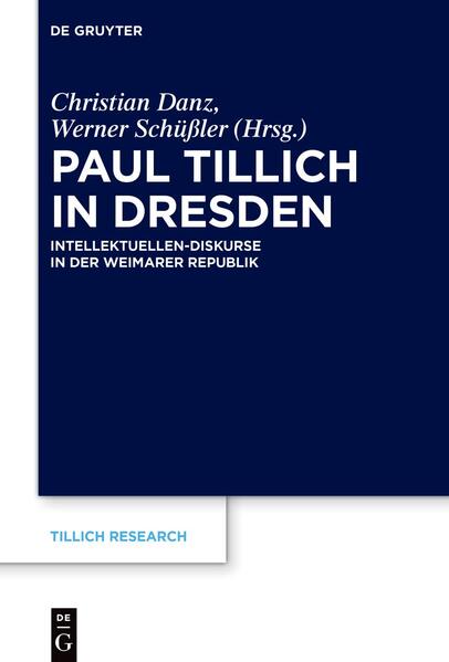 Der vorliegende Band widmet sich erstmals Paul Tillichs Wirksamkeit in Dresden im Kontext der Intellektuellen-Diskurse der Weimarer Republik. Tillich wurde 1925 auf eine Professur für Religionswissenschaft an der Allgemeinen Abteilung der Sächsischen Technischen Hochschule Dresden berufen und lehrte bis 1929 in der Elbmetropole. In Dresden sind nicht nur grundlegende Werke wie Die religiöse Lage der Gegenwart (1926), Das Dämonische. Ein Beitrag zur Sinndeutung der Geschichte (1926) sowie die beiden Kairos-Bände (1926 und 1929) entstanden, auch seine bereits in Marburg begonnene Dogmatik erhielt hier ihre weitere Ausarbeitung. In fünf Sektionen-1. Streit über die Weimarer Republik, 2. Dresdener Intellektuellenmilieus, 3. Dresdener philosophische Diskurse, 4. Kairos, Religion und Kultur: Theologische Zeitdeutung, 5. Theologische Diskurse in der Weimarer Republik-beleuchtet der Band die unterschiedlichen Facetten und Netzwerke in Tillichs Dresdener Zeit vor dem Hintergrund der Deutungskämpfe um die Weimarer Republik. Auf diese Weise bietet der Band Paul Tillich in Dresden eine erste umfassende Auseinandersetzung mit der Theologie und Religionsphilosophie Tillichs in der zweiten Hälfte der 1920er Jahre.