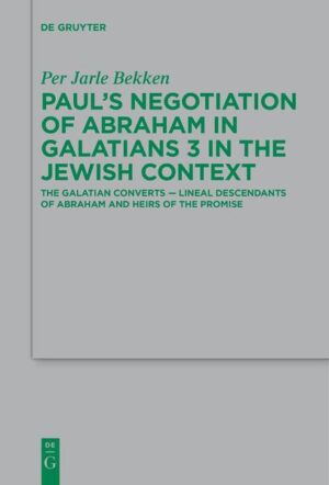 This work offers a fresh reading of Paul’s appropriation of Abraham in Gal 3:6-29 against the background of Jewish data, especially drawn from the writings of Philo of Alexandria. Philo’s negotiation on Abraham as the model proselyte and the founder of the Jewish nation based on his trust in God's promise relative to the Law of Moses provides a Jewish context for a corresponding debate reflected in Galatians, and suggests that there were Jewish antecedents that came close to Paul’s reasoning in his own time. This volume incorporates a number of new arguments in the context of scholarly discussion of both Galatian 3 and some of the Philonic texts, and demonstrates how the works of Philo can be applied responsibly in New Testament scholarship.