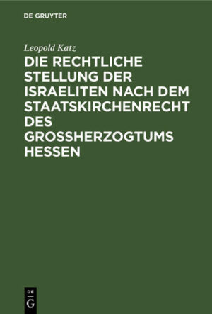 Frontmatter -- Vorwort -- Inhaltsverzeichnis -- I. Kapitel -- II. Kapitel -- III. Kapitel -- IV. Kapitel -- V. Kapitel -- VI. Kapitel -- Literaturübersicht -- Abkürzungen