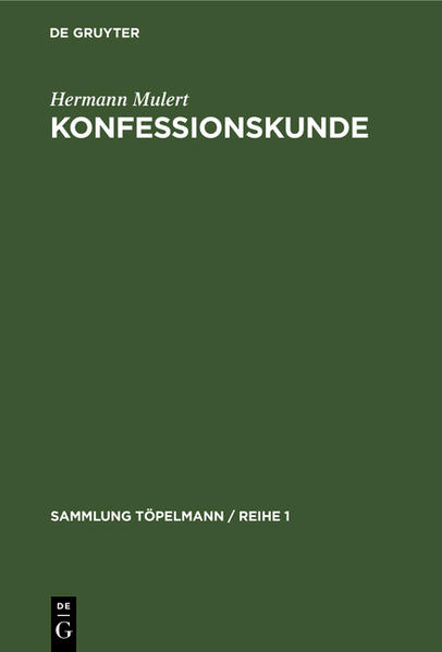 MULERT: KONFESSIONSKUNDE ST1 5