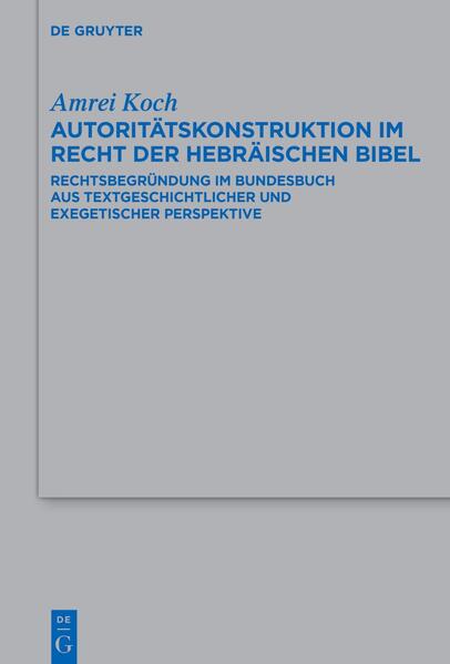 Der im Gesamtzusammenhang des Pentateuchs hervorstechende gottesrechtliche Zuschnitt alttestamentlichen Rechts bildet keineswegs die einzige prägende Begründung der Gesetze. Ausgehend von dieser Beobachtung untersucht die vorliegende Arbeit anhand des Bundesbuches die Frage, wie alttestamentliches Recht begründet und autorisiert wird. Ihr interdisziplinärer Zugang führt rechtstheoretische, literaturwissenschaftliche und textgeschichtliche Überlegungen zusammen. Synchrone und diachrone Betrachtungsweisen verbindend, bezieht sich die Arbeit konsequent auf eine durch die wichtigsten Textzeugen gebildete Rekonstruktion der Textgeschichte. Auf dieser Grundlage stellt sie einerseits die vielschichtigen Verflechtungen und wechselseitigen Sinnanreicherungen von Rechts- und Erzähltexten innerhalb des Pentateuchs dar. Andererseits wird in der großflächigen Untersuchung antiker Texttraditionen deutlich, dass die betrachteten Textzeugen im Rahmen der Ein- und Festschreibung von Sinngehalten eigene Schwerpunkte setzen. Die darin nachweisbare Vielfalt in der jeweiligen Konzeption der Rechtsbegründung bewahrt Spuren rechts- und texthistorischer Diskurse, die mit literarhistorisch relevanten Formungsprozessen der Hebräischen Bibel einhergehen.