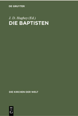 Frontmatter -- Inhalt -- I.Teil: Prinzipien Und Praxis -- I. Einheit und Mannigfaltigkeit -- II. Evangelisation und Mission -- III. Die Taufe der Gläubigen -- IV. Immersio -- V. Die Bedeutung der Taufe -- VI. Die Gemeinde der Gläubigen -- VII. Autonomie und Kooperation -- VIII. Die Baptisten und die Religionsfreiheit -- IX. Erziehung und Schulwesen -- X. Wachsendes Interesse an sozialen Fragen -- II. Teil: Ausbreitung Und Beziehungen -- XI. Der Ursprung der Baptisten -- XII. Geschichte der englischen Baptisten -- XIII. Amerikanische und kanadische Baptisten -- XIV. Die Baptisten des Kontinents Europa -- XV. Die Baptisten in Asien und Australien -- XVI. Die Baptisten in Latein-Amerika -- XVII. Die Baptisten in Afrika -- XVIII. Der Weltbund der Baptisten -- XIX. Die Baptisten und andere Christen -- Anhang I. Die Mitarbeiter -- Anhang II. Der Weltbaptismus in Zahlen -- Anhang III. Anschriften -- Bibliographie -- Weltbund der Baptisten