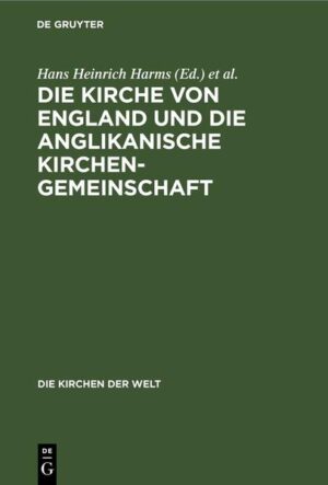 Frontmatter -- INHALT -- VORWORT -- I. Die Geschichte der Kirche von England -- II. Bibel und Gebetbuch -- III. Apostolische Sukzession und Amt -- IV.Anglokatholische Theologie -- V. Die evangelikale Tradition in der Kirche von England -- VI. Die Ausbildung zum geistlichen Amt -- VII.Die anglikanischen Ordensgemeinschaften -- VIII. Die anglikanische Kirchengemeinschaft -- IX. Das Verhältnis von Staat und Kirche. Der Einfluß der Kirche von England auf das öffentliche Leben in England -- X. Die Kirche von England heute-ihre Probleme und Aufgaben -- XI. Die Beziehungen der Kirche von England zu anderen Kirchen -- ANHANG