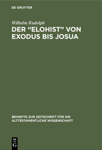 Dieser Titel aus dem De Gruyter-Verlagsarchiv ist digitalisiert worden, um ihn der wissenschaftlichen Forschung zugänglich zu machen. Da der Titel erstmals im Nationalsozialismus publiziert wurde, ist er in besonderem Maße in seinem historischen Kontext zu betrachten. Mehr erfahren Sie .>