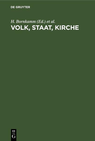 Dieser Titel aus dem De Gruyter-Verlagsarchiv ist digitalisiert worden, um ihn der wissenschaftlichen Forschung zugänglich zu machen. Da der Titel erstmals im Nationalsozialismus publiziert wurde, ist er in besonderem Maße in seinem historischen Kontext zu betrachten. Mehr erfahren Sie .>