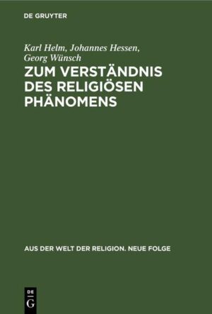 Dieser Titel aus dem De Gruyter-Verlagsarchiv ist digitalisiert worden, um ihn der wissenschaftlichen Forschung zugänglich zu machen. Da der Titel erstmals im Nationalsozialismus publiziert wurde, ist er in besonderem Maße in seinem historischen Kontext zu betrachten. Mehr erfahren Sie .>