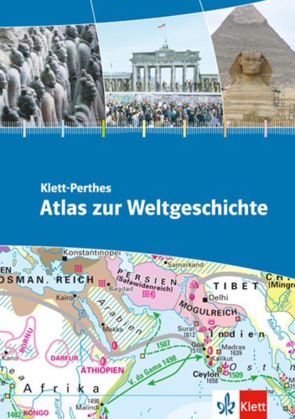 Der Klett-Perthes Atlas zur Weltgeschichte: Zeit und Raum verbunden zu einem kompakten Informations- und Nachschlagemedium ganz besonderer Art: verständlich und begreifbar: kultur- und weltgeschichtliche Zusammenhänge ausgewogen und gelungen: die Kombination von Karten mit erläuternden Texten, Chroniken und Begriffserklärungen auf Doppelseiten kompakt dargestellt: über 200 Themen von der Vor- und Frühgeschichte bis hin zur Gegenwart neu und erweitert: 20 neue Themen, insbesondere zu den alten Hochkulturen ausführlich und umfassend: das Register für alle Karten und Texte mehr als ein Buch: Online-Ergänzungen zu vielen Themen