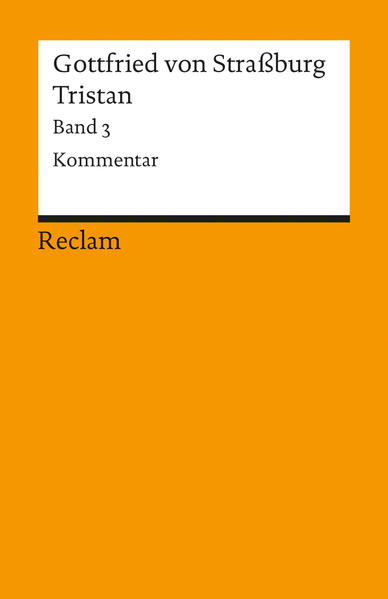 Der Fragment gebliebene Versroman »Tristan« um die Liebe zwischen dem Wunderkind Tristan und der wunderschönen Isolde liest sich wie ein psychologischer Krimi: Was durch die zufällige gemeinsame Einnahme des Liebestranks als Affäre entflammt, entfaltet sich zu einem intrigenreichen Wettstreit beider Liebender und Isoldes Verdacht schöpfendem Gatten König Marke. Gottfried von Straßburg paart dabei in über 20.000 Versen ›moderne‹ Gegenentwürfe zur klassischen Artusepik mit philosophischen Einschüben zu Literatur, Liebe und Gesellschaft. Der konfliktreiche irische Sagenstoff wurde vielfach bearbeitet und adaptiert, so etwa in Richard Wagners Oper »Tristan und Isolde«. Die hier vorliegende Ausgabe enthält die bewährte Edition des mittelhochdeutschen Textes und Übersetzung ins Neuhochdeutsche von Rüdiger Krohn.