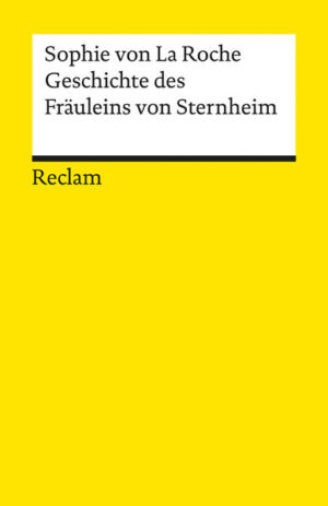 Sophie von La Roche entwirft in ihrer "Geschichte des Fräuleins von Sternheim", zuerst 1771 erschienen, die utopische Vision einer Frau, die die Werte und Bezugssysteme der höfisch-männlichen Gesellschaft des 18. Jahrhunderts durch eine ländlich-weibliche Gesellschaft ersetzt, die auf der Grundlage "übender Tugend" gedacht ist. Der Roman endet mit einer weiblichen Utopie.