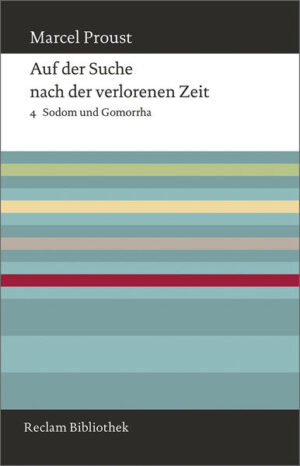 Halbzeit. Mit den ersten drei Bänden liegt nun, nach Seiten gezählt, schon die Hälfte der neuen Proust-Übersetzung von Bernd-Jürgen Fischer vor. In Band 4 erkennt der Erzähler endlich die Homosexualität des Baron de Charlus (die dem Leser nicht so neu sein dürfte) und die Doppelrolle der verfemten und zugleich etablierten »Invertierten«, die Marcel wie eine »Rasse« erscheinen, und zahlreicher als zuvor gedacht. Der Erzähler vergleicht sie mit den Juden