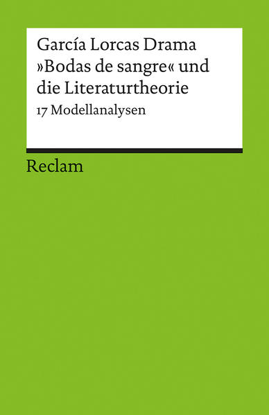 García Lorcas Drama »Bodas de sangre« und die Literaturtheorie | Bundesamt für magische Wesen