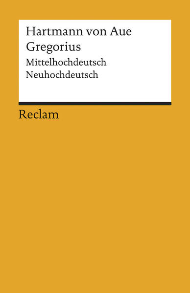 Hartmann von Aue, der gebildete Verfasser großer Artusromane nach französischem Vorbild, hat auch zwei legendenhafte Verserzählungen geschrieben, die beide die geistliche und die ritterlich-höfische Lebensform gegeneinander profilieren und abwägen, ohne eine einfache Entscheidung zu fällen. Im „Gregorius“ wird die Geschichte des „guten Sünders“ erzählt, der als Inzestkind unwissentlich wie Ödipus die Sünde seiner Eltern mit der eigenen Mutter als Ehefrau fortsetzt, sie durch ein siebzehnjähriges vorbildliches Eremitentum büßt und darob zum Papst gewählt wird. Die Neuausgabe und Neuübersetzung von Waltraud Fritsch-Rößler bietet erstmals in der Universal-Bibliothek auch einen das Verständnis erleichternden und erweiternden Kommentar. Sprachen: Deutsch, Mittelhochdeutsch (ca. 1050-1500)