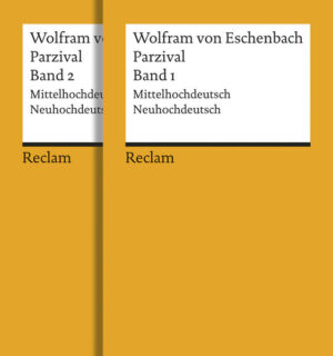 Der Parzival ist mit seinem Gegen- und Ineinander von Artuswelt und Gralssuche der wohl tiefsinnigste und faszinierendste höfische Roman des deutschen Mittelalters. Band 1 enthält die Bücher 1-8, Band 2 die Bücher 8-16. Sprachen: Deutsch, Mittelhochdeutsch (ca. 1050-1500)