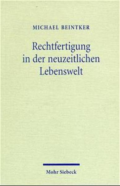 In der Reformation wurde der Rechtfertigungsartikel als die alles entscheidende Leitperspektive von Glaube, Kirche und Theologie betrachtet. Heute werden an dieser Stelle erhebliche Verstehensschwierigkeiten vermutet. Michael Beintker widerspricht der verbreiteten Ratlosigkeit gegenüber einer situationstransparenten Auslegung der Rechtfertigungsbotschaft. Er zeigt anhand ausgewählter Themenfelder, daß es in der Lebenswelt der Menschen keinen Bereich gibt, der rechtfertigungstheologisch uninteressant ist. Er untersucht unter anderem die Beziehungen zwischen der Rechtfertigungsbotschaft und der neuzeitlichen Wahrnehmung von Schuld, dem Freiheitsverständnis, dem Streben nach Selbstverwirklichung und Sinn und der Frage nach Gerechtigkeit. Außerdem fragt er nach den Konsequenzen für Zeugnis und Dienst der Kirche.