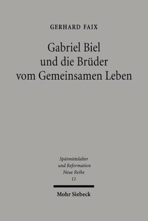 Die Gemeinschaft der 'Brüder vom Gemeinsamen Leben' entstand als Reformbewegung Ende des 14. Jahrhunderts in den Niederlanden und breitete sich innerhalb kurzer Zeit sehr schnell über Belgien nach Deutschland aus. Eine überaus wichtige Rolle spielten die Brüder schließlich in Württemberg, da sie von dem dortigen Landesherrn, Eberhard im Bart, systematisch in die landesherrliche Kirchen- und Bildungspolitik eingebunden wurden und einen eigenen organisatorischen Verbund, das Oberdeutsche Generalkapitel, ausbildeten. Gabriel Biel, der führende Theologe der Brüder, wurde engster Berater des Landesherrn und Theologieprofessor an der neu gegründeten Universität Tübingen. Trotz der enormen Bedeutung für das spätmittelalterliche Württemberg fehlte bislang wegen der schlechten Quellenlage eine Gesamtdarstellung zum Oberdeutschen Generalkapitel. Gerhard Faix legt mit seiner Arbeit nun in einer kritischen Edition erstmals zentrale, bisher unbekannte Texte zu den Brüdern vom Gemeinsamen Leben vor. Diese neue Quellenbasis ermöglichte ihm eine fundierte Untersuchung zur spirituellen Ausrichtung und organisatorischen Umsetzung der Oberdeutschen Brüderbewegung unter der Leitung Gabriel Biels. Dabei wurde deutlich, daß aufgrund ihrer direkten Einbindung in die Landespolitik straffere Organisationsformen eingeführt wurden, die ihr Vorbild im Mönchtum hatten. Wurde bisher das Oberdeutsche Generalkapitel als vom ursprünglichen Ideal wegführende Sonderentwicklung eingestuft, weist Gerhard Faix nun nach, daß Gabriel Biel mit dem Generalkapitel eine Organisationsform geschaffen hatte, die bei den norddeutschen Brüdern offenbar nicht nur Anerkennung fand, sondern schließlich bei der Umgestaltung des Münsterischen Kolloquiums 1499 in wesentlichen Teilen als Modell übernommen wurde.