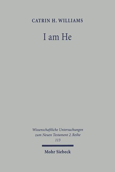 New Testament scholars often claim that the interpretative key to Jesus' pronouncement of the words egô eimi in the Gospel of John lies in the use of this phrase in the Septuagint of Isaiah to render the Hebrew expression 'anî hû'. While previous studies have paid particular attention to the New Testament usage of egô eimi, Catrin H. Williams sets this evidence within a broader framework by offering a detailed analysis of the interpretation of 'anî hû' in biblical and Jewish traditions. She examines the role of 'anî hû' as a succinct expression of God's claim to exclusiveness in the Song of Moses and the poetry of Deutero-Isaiah, and attempts to reconstruct its later interpretative history from the substantial body of evidence preserved in the Aramaic Targumim and several midrashic traditions. Biblical 'anî hû' declarations are cited by rabbinic authorities as proof-texts against a variety of heretical claims, particularly the 'two powers' heresy, but new 'anî hû' formulations, not necessarily confined to divine speeches, are also attested. In the concluding chapters Catrin H. Williams considers the role of 'anî hû' when seeking to interpret Jesus' utterance of the words egô eimi in Synoptic and Johannine traditions.