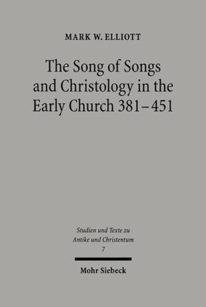 Mark W. Elliott presents a range of interpretations of the imagery used in the Song of Songs and demonstrates how the figures of the Bridegroom and Bride were understood. He pays attention to the historical context of those commenting on the Song between the councils of Constantinople 381 and Chalcedon 451, including theological disputes and spiritual movements. Showing how they found significance in such an unlikely text leads on to the conclusion that the commentators are largely in agreement that the Song refers to a meeting of the Word of God in his incarnate form, reaching out to all humanity, and the collective humanity, viewed in the obedient responsiveness of a bride. This responsive collective humanity is described variously in terms of 'church', believing soul, soul of Christ and humanity of Christ. Mark W. Elliott selects specifically Christological readings (i.e. those which interpret the Song with reference to the incarnation) and gives some reasons for the demise of such an interpretation and of commentary writing as a whole during that period.