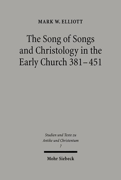 Mark W. Elliott presents a range of interpretations of the imagery used in the Song of Songs and demonstrates how the figures of the Bridegroom and Bride were understood. He pays attention to the historical context of those commenting on the Song between the councils of Constantinople 381 and Chalcedon 451, including theological disputes and spiritual movements. Showing how they found significance in such an unlikely text leads on to the conclusion that the commentators are largely in agreement that the Song refers to a meeting of the Word of God in his incarnate form, reaching out to all humanity, and the collective humanity, viewed in the obedient responsiveness of a bride. This responsive collective humanity is described variously in terms of 'church', believing soul, soul of Christ and humanity of Christ. Mark W. Elliott selects specifically Christological readings (i.e. those which interpret the Song with reference to the incarnation) and gives some reasons for the demise of such an interpretation and of commentary writing as a whole during that period.