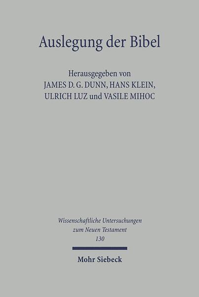 Im Herbst 1998 fand in der Theologischen Akademie des Klosters Neamt in Rumänien ein erstes Symposium orthodoxer und katholischer sowie evangelischer Neutestamentler statt. Namhafte Wissenschaftler aus Ost- und Westeuropa arbeiteten an grundlegenden Fragen der Hermeneutik der Bibel. Dabei ging es nicht darum, die konfessionellen Vorverständnisse auszublenden, sondern sie für das Verstehen der Bibel fruchtbar zu machen. Die Beiträge stehen für einen ökumenischen Dialog und die Suche nach einer christologischen Hermeneutik, die das Neue Testament heute als Buch der Kirche verstehen will. Die Texte sind in deutscher oder englischer Sprache geschrieben, mit einer kurzen Zusammenfassung in der jeweils anderen Sprache.