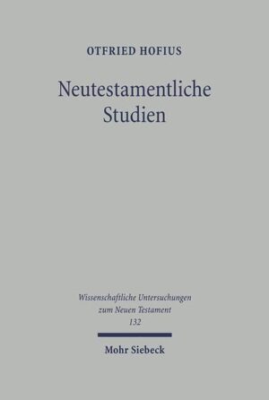 Die vorliegende Aufsatzsammlung enthält Studien zu der zentralen Frage nach Person und Werk Jesu Christi, zur Synoptiker- und Agraphaforschung, zur Exegese des Hebräerbriefes und der Johannesapokalypse sowie zu dem Themenbereich 'Taufe-Abendmahl-Gottesdienst' und zur Biblischen Theologie. Dabei umfaßt der Band neben streng fachexegetischen Arbeiten auch Beiträge, in denen die Textauslegung mit systematisch-theologischen und hermeneutischen Erwägungen oder mit Überlegungen zur kirchlichen Praxis verbunden ist. Darin spiegelt sich die Überzeugung des Verfassers wider, daß die wissenschaftliche Exegese des Neuen Testaments eine eminent theologische Disziplin ist, die mit Grund ihren Ort innerhalb der Universitas litterarum hat und gerade in der damit gegebenen Freiheit des Forschens und Fragens ihre Verantwortung für die Kirche nicht aus dem Blick verlieren darf.