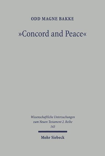 Odd Magne Bakke presents the first in-depth study of 1 Clement from the standpoint of the letter's rhetoric. He bases his methodological analysis on tools from the Graeco-Roman rhetorical tradition, using both the handbooks as well as actual speeches and letters. These are supplemented by tools from modern text linguistics, which the author uses to do a compositional analysis of the letter, and by the tools of modern semantics, used to establish the language of concord in 1 Clement which it has in common with other relevant ancient literature. The author's approach constitutes a fresh reading of 1 Clement and provides new suggestions on several important issues in the immense research on the letter. He demonstrates both the thematic and argumentative unity of the letter. Its macro-structure reflects the conventional parts of the dispositio of ancient rhetoric ( exordium, narratio, probatio, peroratio). Also, the sub-texts on different levels of these parts are shown to be integrated into and to serve Clement's overall argument for re-establishing concord and peace in the Corinthian church. Odd Magne Bakke questions the traditional views that the conflict in this church was between 'spirit' and 'office' or was a matter of 'doctrine'. He argues that Clement primarily regarded it as a conflict between people of different socio-economic statuses in which a struggle for honor appeared to be an important aspect.