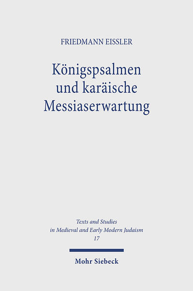 Die Karäer sind eine jüdische Bewegung, die im frühen Mittelalter entstand und deren Hauptmerkmal die Ablehnung der rabbinisch-talmudischen Tradition verbunden mit einer neuen Betonung des Literalsinns der Heiligen Schrift bildet. Jefet ben Eli hat als der bedeutendste Exeget der Jerusalemer Karäer des 10. und 11. Jahrhunderts in seinen Bibelkommentaren nicht nur für Karäer Maßstäbe gesetzt. Die zeitgenössische judäo-arabische Exegese steht im Spannungsfeld zwischen jüdischer Auslegungstradition und der Herausforderung des islamischen Umfelds. Jefets Psalmenkommentar ist ein herausragendes Beispiel für die in diesem Kontext artikulierte messianische Naherwartung in den Kreisen der karäischen 'Avelei Zion' (Trauernde Zions). Friedmann Eißler stellt hier nun erstmals eine umfassende Textdokumentation mit deutscher Übersetzung, detaillierter sprachlicher Analyse und ausführlicher Kommentierung von wesentlichen Auszügen aus Jefets opulentem Psalmenkommentar nach der Pariser Handschrift vor. Die Interpretation der Königspsalmen 2.72.89.110.132 erhellt die Messiaserwartung der karäischen Bibelgelehrten und profiliert das karäische Schriftprinzip, indem die implizite Auseinandersetzung mit dem großen rabbanitischen Widersacher, Saadja ben Josef, fortlaufend Berücksichtigung findet. Jefet ben Elis zentrales Thema ist die eschatologische Umkehrung der notvollen gegenwärtigen Verhältnisse, die von der Bedrängnis der Karäer durch den Islam und durch die Angriffe von Seiten der rabbanitischen Gegner geprägt sind. Diese heilsgeschichtliche Umkehrung soll durch die Umkehr der toratreuen Israeliten (sprich Karäer!) zum Gebet und zu Gottes Gebot vorbereitet und durch das in allernächster Zukunft erwartete Kommen des Messias vollendet werden.