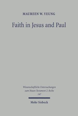 For the hundred years since W. Wrede ( Paulus, 1904) made the provocative claim that Paul should rightly be regarded as 'the second founder of Christianity', scholars have debated vigorously on the relationship between Jesus and Paul. Past studies on the Jesus-Paul debate have largely been confined to either the literary or the theological level. This study looks at the issue afresh by combining the historical and the theological approaches. The discussion focuses on the issue of faith, paying special attention to two groups of Jesus' sayings ('Faith that can remove mountains' and 'Your Faith has healed/saved you') and Paul's use of Gen. 15:6 and Hab. 2:4. The distinctive methodology of this study is to compare Jesus and Paul against the backdrops of the Jewish biblical tradition and Hellenistic parallels. The picture of the Jesus-Paul relationship that emerges is a most complex one. To a great extent the similarity between Jesus and Paul is due to their common Jewish heritage. The early Church plays a part in influencing Paul's concept of faith and Paul himself reinterprets the Jewish Scriptures in an innovative manner. At the same time, Paul is found to be greatly indebted to Jesus for his concept of faith. The method of placing Jesus and Paul against the Jewish and Hellenistic backgrounds permits a fuller appreciation of the historical and theological continuities between Jesus and Paul than has hitherto been possible.