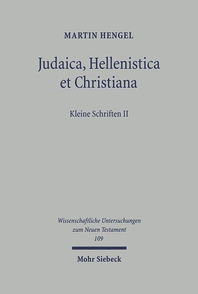 Der Band enthält unter anderem Studien über die jüdisch-vorchristliche Schriftauslegung, über Jerusalem als hellenistische Stadt und über den jüdischen Hintergrund der Bergpredigt und des Johannes-Evangeliums. Aus Rezensionen: "Der vorliegende zweite Band der 'Kleinen Schriften' enthält acht teils umfangreiche Studien des emeritierten Tübinger Neutestamentlers. Gegenüber dem ersten Band ( Judaica et Hellenistica) wurde der Titel um Christiana erweitert durch die Aufnahme von vier Studien, die 'unter ganz verschiedenen Aspekten den bleibenden engen Zusammenhang zwischen dem frühen Christentum und seiner jüdischen Mutter behandeln' (Vorwort). (...) Ein 'Schriftenverzeichnis Martin Hengel 1996-98' und verschiedene Register zu Band I und dem vorliegenden Band der Kleinen Schriften beschließen den hervorragend verarbeiteten Band." Christoph Stenschke in Jahrbuch für Evangelikale Theologie Heft 14 (2000) S. 205-207.