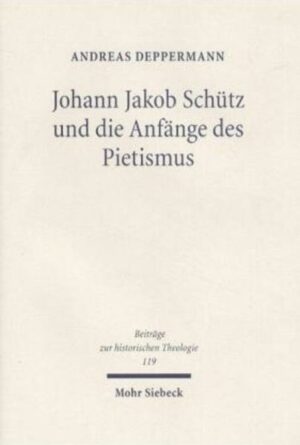 Johann Jakob Schütz und die Anfänge des Pietismus | Bundesamt für magische Wesen