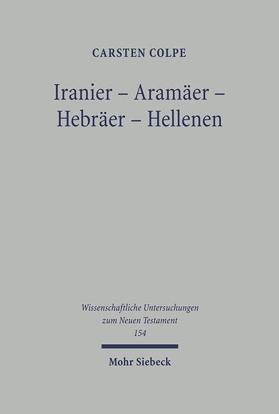 Je nach Standpunkt des Betrachters werden die Perser in vorchristlicher Zeit entweder als "Glaubensretter" oder als "Barbaren"-im Sinne von "Vollbringern grausamer Taten"-bezeichnet. Ausgehend von diesen widersprüchlichen Perspektiven untersucht Carsten Colpe die Geschichte des iranisch-asiatischen Territoriums vom Erkennbarwerden von Irano-Ariern (um 1000 v. Chr.) bis zum Iranertum unter den Samaniden (873-999). Innerhalb dieser 2000 Jahre liegt ein Schwerpunkt des Werkes auf dem halben Jahrtausend um den Beginn unserer Zeitrechnung herum. Es handelt sich, je nach Blickwinkel, um den Hellenismus in griechischer oder 'vorderasiatischer' Gestalt, Israel mit Frühjudentum oder-in der zweiten Epochenhälfte-Urchristentum und Alte Kirche/Frühbyzanz. Carsten Colpe untersucht die wichtigsten zu dieser Zeit entstehenden religionsübergreifenden Erscheinungen-Apokalyptik, Mysterien, Gnosis-und stellt sie in größere Zusammenhänge, in denen ein Vergleich ihrer Entstehungsbedingungen möglich ist. Hier haben seine wichtigsten Resultate ihren Platz: Jüdische und iranische Apokalyptik sind unabhängig voneinander entstanden-die Strukturparalellen sind von übereinstimmenden antigriechischen Positionen geprägt -, auf iranischem Territorium gibt es keine Mysterienreligionen-die Mithrasmysterien setzen eine Kultform voraus, die es am nächsten in Kleinasien gab-und aus der Gnosis fügt sich nur die Geschichte des Manichäismus in jene Kulturzone, die aber gerade im Iran behindert wurde.