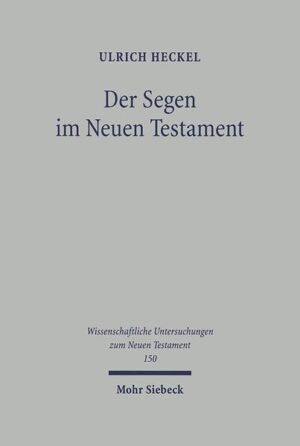 Segen ist ein elementarer religiöser Begriff, der wie kaum ein anderer in die Alltagssprache eingedrungen ist, in vielen Glückwünschen vorkommt und uns selbst im säkularen Kontext der Medien begegnet. Dennoch sind Begriff, Formeln und Gesten des Segens im Neuen Testament bisher noch nicht zusammenhängend untersucht worden. Ulrich Heckel ordnet das Phänomen des Segens zunächst im gesellschaftlichen Kontext, den heutigen Herausforderungen der kirchlichen Arbeit und in der Forschungsgeschichte ein. In vier Hauptteilen analysiert er dann das hebräische, griechische und deutsche Wortfeld, das Verständnis von Segen und Fluch im Neuen Testament und Qumran vor ihrem traditionsgeschichtlichen Hintergrund, die unterschiedlichen Sprachformen, die ein Segenswort haben kann, und die Bedeutung der Gesten. Besondere Schwerpunkte sind die unterschiedliche Rezeption der Abrahamsverheißung in Apg 3, Gal 3, Hebr und 1. Klem und die Kindersegnung Jesu. Ebenfalls genau untersucht werden die Wirkungsgeschichte des aaronitischen Segens in Lk 24, Qumran und der christlichen Liturgie, Anathema und Fluchverbot sowie die Segensformeln der Briefe und die Handauflegung im Neuen Testament. In einem praktisch-theologischen Ausblick zieht Ulrich Heckel Folgerungen für die systematische Reflexion des Segensbegriffs, seine Bedeutung für Kirche und Alltag, die liturgische Praxis, das Amtsverständnis, die Kasualien als Segenshandlungen sowie für Kindersegnungen, Salbungsgottesdienste und Realbenediktionen.