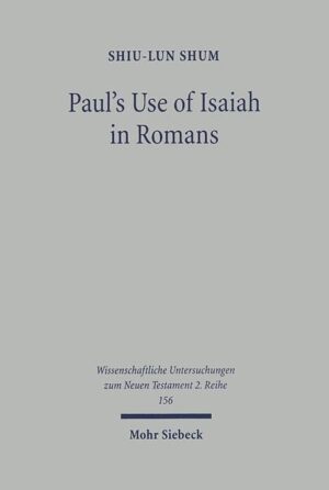 Shiu-Lun Shum studies Paul's use of the Isaianic tradition in Romans in comparison to those of the Jewish Sibyls and the Qumranites. The comparison helps to underscore the distinctive characteristics of the Apostle's use of this tradition. The author shows that Paul, along with the Sibyls and the Qumranites, expressed a deep concern about Israel's future in utilizing the Isaianic materials. Methodically, this study also exposes the precariousness of the notion of "intertextuality" in relation to biblical studies.