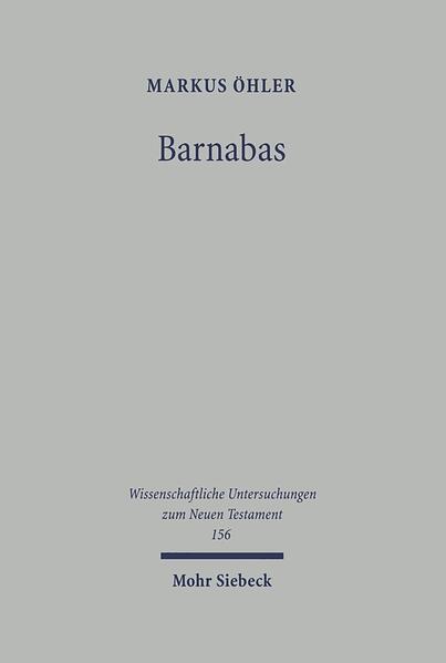 Markus Öhler zeigt die große Bedeutung des Barnabas für die Entwicklung des frühen Christentums und die besondere Weise der Rezeption dieser Figur in der Apostelgeschichte auf. Historisch erweist sich Barnabas als Bindeglied zwischen dem toratreuen Christentum Jerusalemer Provenienz und dem heidenmissionarisch orientierten Christentum Antiochiens. Für die Mission im Süden Kleinasiens war er die entscheidende Gestalt und wirkte so auch als Patron des Paulus, der sich jedoch später von ihm löste. Lukas zeichnet in der Apostelgeschichte ein differenziertes Porträt des Barnabas, stellt ihn freilich auch deutlich in den Schatten des Paulus. Die Untersuchung von Markus Öhler stellt hingegen den großen Stellenwert des zypriotischen Leviten für das Urchristentum dar.