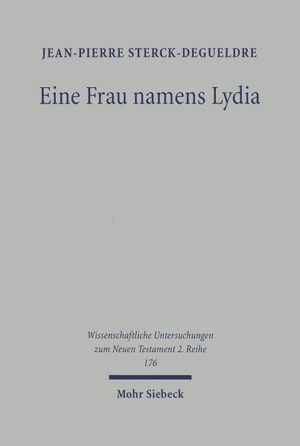 Jean-Pierre Sterck-Degueldre untersucht Apg 16,11-15.40, indem er die traditionelle und vielfach erprobte Redaktionskritik mit neuen methodologischen Ansätzen verknüpft, so beispielsweise mit der lokalgeschichtlichen Methode. Der Schwerpunkt der Untersuchung liegt auf der sprachlichen Analyse der Lydia-Erzählung. Die von manchen Exegeten vertretene Meinung, Apg 16,11-15.40 sei beinahe gänzlich der Tradition entnommen, erweist sich anhand dieser Untersuchung als verfehlt, läßt sie doch gerade einen hohen Anteil an lukanischer Komposition erkennen. Die Lydia betreffenden Angaben in V. 14 werden besonders detailliert betrachtet, ihnen ist darüber hinaus ein umfangreicher sozialgeschichtlicher Exkurs gewidmet.