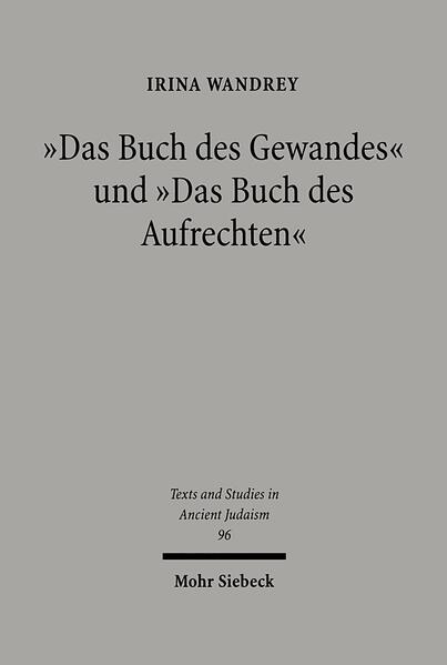 Mit dieser Edition und Übersetzung macht Irina Wandrey erstmals zwei hebräische Texte zugänglich, die wichtige Zeugnisse für das Fortleben spätantiker magischer Traditionen im Mittelalter darstellen. Beide Texte stehen in einem komplexen Überlieferungszusammenhang mit dem berühmten magischen Handbuch Sefer Raziel ha-Malakh, das erstmals 1701 in Amsterdam gedruckt wurde. Das Buch des Aufrechten wird zusammen mit den prominenten Büchern das Schwert des Mose und das Große Geheimnis in einem Responsum des Hai Gaon und erstmals im 9. Jh. in einer kritischen Stellungnahme des Karäers Daniel al-Qumisi zu den rabbinischen Zauberbüchern genannt. Das im Buch des Gewandes beschriebene und im Buch des Aufrechten reflektierte Ritual der Ankleidung mit dem Namen Gottes ist vergleichbar mit den in den ersten Jahrhunderten n.Chr. verbreiteten Inititationsritualen, die der Vergöttlichung bzw. der Ausstattung mit göttlicher Macht eines Adepten dienten. Rituale zur systasis, zur Gewinnung eines himmlischen Beisitzers ( parhedros), Rituale, die der Initiation in Mysterien dienten, sowie die christliche Taufe auf den Namen Jesu können hier als Korrelative herangezogen werden. Im umfangreichen Kommentarteil wird der religionshistorische Zusammenhang, in dem diese beiden Texte entstanden und überliefert wurden, ausführlich herausgearbeitet.