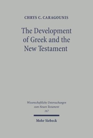 The introduction of the Erasmian pronunciation in 1528 had two dire consequences: Greek was divided into ancient and modern — a division that led to the neglect of the later periods of the language, and the pronunciation applied made impossible the detection of many communicatory aspects and obscured many text-critical problems. Chrys C. Caragounis argues for the unity of the Greek language from Mycenaean times to the present. The New Testament appears during the time of transition (335 B.C.-A.D. 565) from ancient to modern Greek. Morphological and syntactical analysis shows that the New Testament often adumbrates morphological and syntactical changes that characterize later Greek, up to Neohellenic. This means that the evidence of Later Greek is often a sine qua non for a fuller understanding of the New Testament. The Historical Greek Pronunciation helps us detect rhetorical figures, wordplays, etc. that the Erasmian pronunciation has missed, and its application on MS readings solves many text-critical cruces.