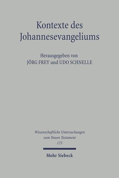 Eine der strittigsten Fragen der Forschung ist die religionsgeschichtliche Einordnung des Johannesevangeliums. Während dieses lange primär im Kontext des Hellenismus gesehen wurde, beherrschte im 20. Jahrhundert zunächst das Verhältnis zur Gnosis die Diskussion. Seit den Qumranfunden finden jüdische Hintergründe wieder stärkere Beachtung, doch lassen sich die Bezüge zur hellenistisch-römischen Welt nicht vernachlässigen. Ebenso kontrovers diskutiert wird das Verhältnis der johanneischen Tradition zu den anderen frühchristlichen Traditionsströmen, den Synoptikern, zur paulinisch-deuteropaulinischen Tradition oder zu der im Thomasevangelium erkennbaren Gnostisierung der Jesusüberlieferung. Die Autoren in diesem Band erörtern die religions- und traditionsgeschichtlichen Bezugsfelder des Johannesevangeliums. Damit bietet der Band in nuce ein Kompendium der wichtigsten Kontexte, die für die Interpretation des Johannesevangeliums zu berücksichtigen sind.