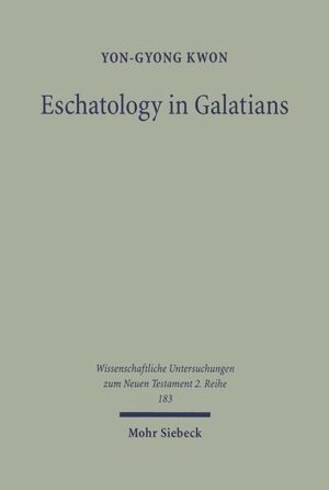 After surveying diverse scholarly approaches to Paul's eschatology in Galatians, Yon-Gyong Kwon concludes that a satisfactorily coherent reading of Paul's argument has not been established yet. Focusing on Paul's own statements about the Galatian crisis, the author also demonstrates that the letter is Paul's pastoral engagement with the backsliding Galatians rather than his theological altercation with his opponents. Paul perceives this crisis in a conspicuously future-oriented perspective. Accordingly, Paul's theological argument reveals the same, futuristic perspective. The main focus of Yon-Gyong Kwon's study lies on this perspective: justification as an eschatological hope (ch. 3)