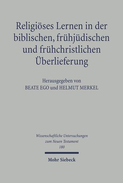 Dieser Band versammelt sechzehn Beiträge in- und ausländischer Wissenschaftlerinnen und Wissenschaftler, die im Jahre 2003 an einem internationalen Forschungssymposium an der Universität Osnabrück teilgenommen haben. Die einzelnen Studien zur alt- und neutestamentlichen Überlieferung bzw. zur antikjüdischen und frühchristlichen Literatur fokussieren ganz unterschiedliche Aspekte des Lernens: Neben Ausführungen zur Lernpraxis, für die das Auswendiglernen eine bedeutende Rolle spielt, kommt dem personalen und sozialen Aspekt von Lernprozessen große Bedeutung zu. Lernen geschieht durch einen Lehrer