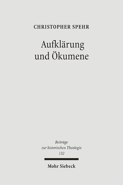 Im Zeitalter der Spätaufklärung, der Zeit zwischen dem Ende des Siebenjährigen Krieges und der Französischen Revolution, entstand in Deutschland eine bis dahin nie dagewesene ökumenische Euphorie. Zahlreiche katholische und protestantische Theologen und Laien suchten eine Annäherung ihrer Konfessionen zu erreichen, indem sie als Einzelpersonen oder in Arbeitsgruppen katholisch-protestantische Reunionsversuche andachten, konzipierten und unternahmen. Diese in der Kirchengeschichtsforschung bisher kaum beachteten ökumenischen Versuche, die-anders als die offiziellen Gespräche am Ende des 17. Jahrhunderts-größtenteils von Privatpersonen unternommen wurden, sind Gegenstand vorliegender Arbeit. Christopher Spehr konzentriert sich auf die veröffentlichten Reunionsversuche sowie deren Rezeption in Publikationen und ungedruckten Briefen, welche von kirchengeschichtlicher Brisanz sind. Er fragt nach der Entstehungsgeschichte, der theologischen Argumentation und den Zusammenhängen zwischen den reunionistischen Aktivitäten. Außerdem untersucht er die literarischen Reaktionen prominenter protestantischer Aufklärungstheologen wie katholischer Aufklärungskritiker und skizziert deren ablehnende Haltung bezüglich der Reunionsprojekte.