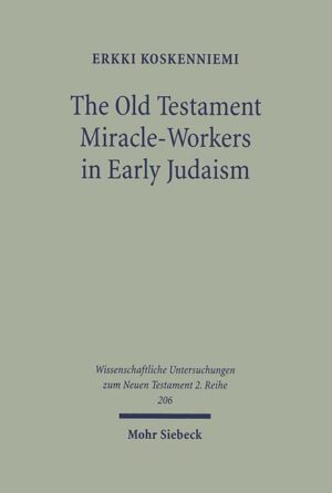 Erkki Koskenniemi analyzes the most important early Jewish texts, which attribute miracles to people mentioned in the Old Testament. He investigates the miracles of Moses, Elijah and Elisha, but also, for example, the extra-biblical deeds of men like Abraham, David and Solomon. The author looks at the development of the traditional elements of the miracle stories and the theological intentions of every writer who deals with these stories. The Jewish tradition of miracle-workers is rich and multifaceted. There was no rule that the biblical stories should be retold as they were written. Miracles could thus be connected with different types of historiography or even, in one case, with a tragedy, which was an imitation of Aeschylus' great work. It didn't take long for the growing tradition to develop new shades and colors for the old stories: for example, the struggle with evil powers is involved in the retold stories. Several authors also hoped for the repetition of the saving miracles of the past, especially of the Exodus, God's help in the desert and the great deeds of Elijah. The investigation of this rich tradition helps us to better understand the early Jewish belief as well as the early Christian world.