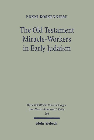 Erkki Koskenniemi analyzes the most important early Jewish texts, which attribute miracles to people mentioned in the Old Testament. He investigates the miracles of Moses, Elijah and Elisha, but also, for example, the extra-biblical deeds of men like Abraham, David and Solomon. The author looks at the development of the traditional elements of the miracle stories and the theological intentions of every writer who deals with these stories. The Jewish tradition of miracle-workers is rich and multifaceted. There was no rule that the biblical stories should be retold as they were written. Miracles could thus be connected with different types of historiography or even, in one case, with a tragedy, which was an imitation of Aeschylus' great work. It didn't take long for the growing tradition to develop new shades and colors for the old stories: for example, the struggle with evil powers is involved in the retold stories. Several authors also hoped for the repetition of the saving miracles of the past, especially of the Exodus, God's help in the desert and the great deeds of Elijah. The investigation of this rich tradition helps us to better understand the early Jewish belief as well as the early Christian world.