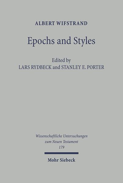 This book contains essays by Albert Wifstrand, most of which have previously only been published in Swedish. The author brings his range of learning and insight to bear on fundamental questions regarding the Greek of the New Testament. By bringing a full range of stylistic, grammatical and socio-historical data into consideration, Wifstrand finds a place for the language of the New Testament within the evolution of post-classical Greek. This includes full appreciation of the so-called classicistic renaissance in language and culture in the early Empire and its influence on the development of later Greek. Wifstrand's firm grasp of the full history of the Greek language and culture from classical to Byzantine times allows him to offer original insights into the difference between Greek and modern prose style. In the course of his discussions, he also offers insightful analysis of how the Greeks viewed the Romans, the ancient views of the child, and how ancient cosmology was related to their conception of the entire universe. Writers that he treats in detail include the New Testament authors of Luke and Acts, the Epistles of James and Peter, Melito, and Galen, among others.