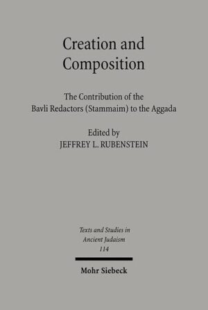 The contributors to this book analyze how the redactors of the Talmud transformed and reworked earlier aggadic (non-legal) traditions. Critical study of the Babylonian Talmud is founded on the distinction between two literary strata: traditions attributed to named sages (the Amoraim, c. 200-450 CE) and setam hatalmud, the unattributed or anonymous material. The conclusion of modern scholars is that the anonymous stratum postdates the Amoraic stratum and should be attributed to the Talmudic redactors, also known as Stammaim (c. 450-700 CE.) The contribution of the Stammaim to the aggadic (non-legal) portions of the Talmud-to midrash, narratives, ethics and theology-has received minimal scholarly attention. The articles in this book demonstrate that the Stammaim made a profound contribution to the aggadic portions of the Babylonian Talmud and illustrate the processes by which they created and composed many aggadic traditions.