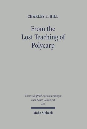 This book significantly expands our understanding of the life and work of Polycarp of Smyrna. Part One establishes that the anonymous "apostolic presbyterquot