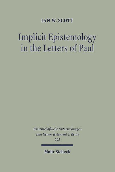 Ian W. Scott explores the way of knowing which is assumed by Paul's argumentation in his letters. Paul presumes that a kind of hermeneutical reason plays a central role in religious knowing, once it has been freed from the moral corruption endemic to human beings. His theological knowledge is structured as a story, and ethical reasoning involves "emplotting" human beings within that story. Paul never tries to justify the narrative itself, but his argument in Galatians suggests that this story remains open to change in light of new experiences. Novel events such as the crucifixion or the Galatians' reception of the Spirit, since they are part of the unfolding story, may force a reinterpretation of the prior theological narrative. Paul's narrative reasoning is thus responsive to the world, even though it is not justified in a foundationalist fashion. His implicit epistemology also suggests a model of theological and ethical inquiry in which change and development can be an organic outgrowth of tradition.