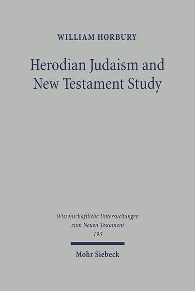 This book presents a selection of William Horbury's recent essays. Those collected in Part I seek to trace the profile of Herodian Jewish piety, its Greek and Roman setting, and its reflection in Christianity. Monotheism, mysticism, perceptions of Moses and the Temple are all considered in this way, and a Jewish context for the term 'gospel' and the institution of 'the Lord's Supper' is suggested. Part II treats modern New Testament study, with special attention to its links with study of the classical and Jewish traditions, and a survey on British study in its international setting.